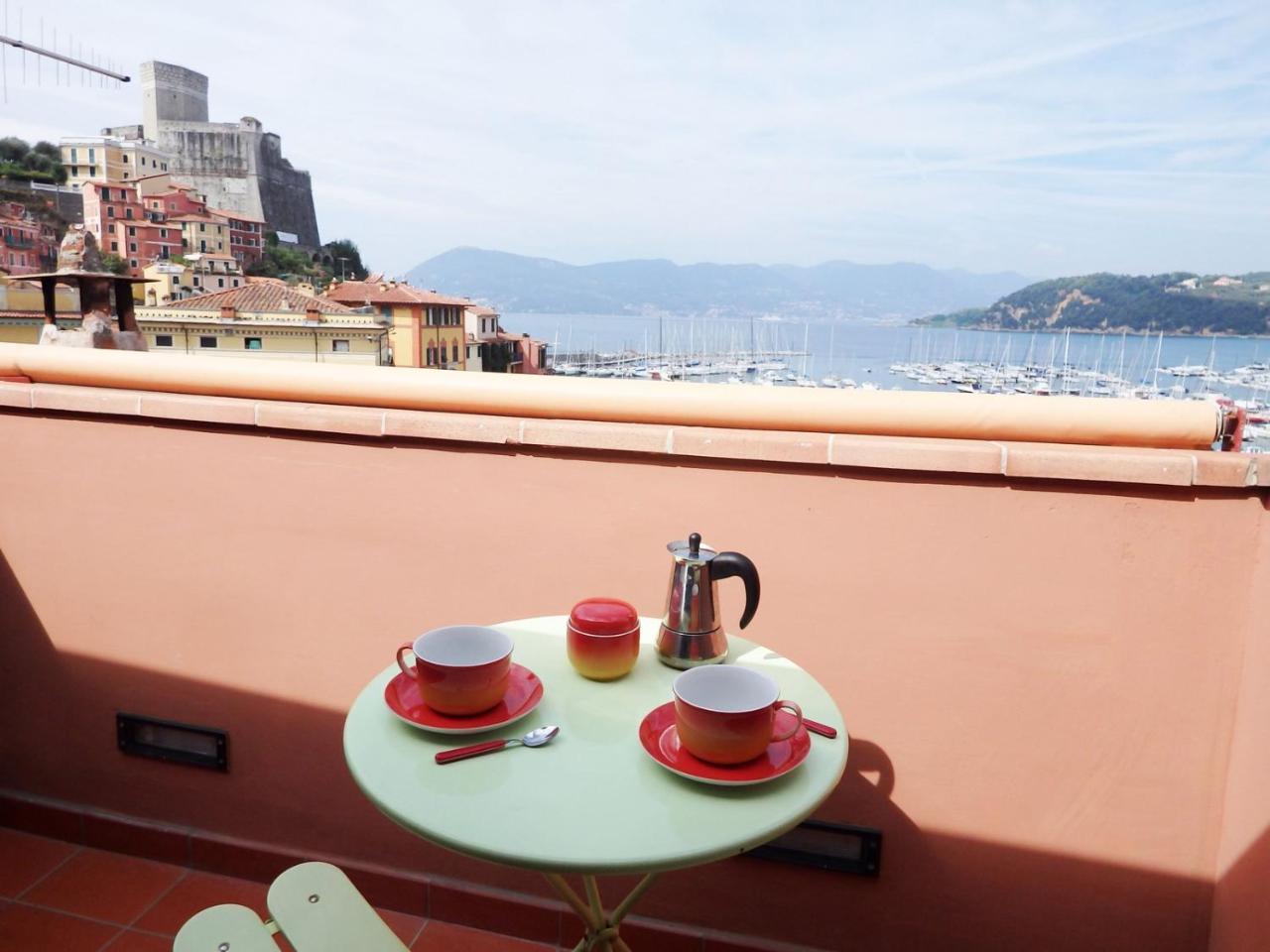 35m² 1 slaapkamer, 1 privé badkamer Appartement in Lerici Buitenkant foto
